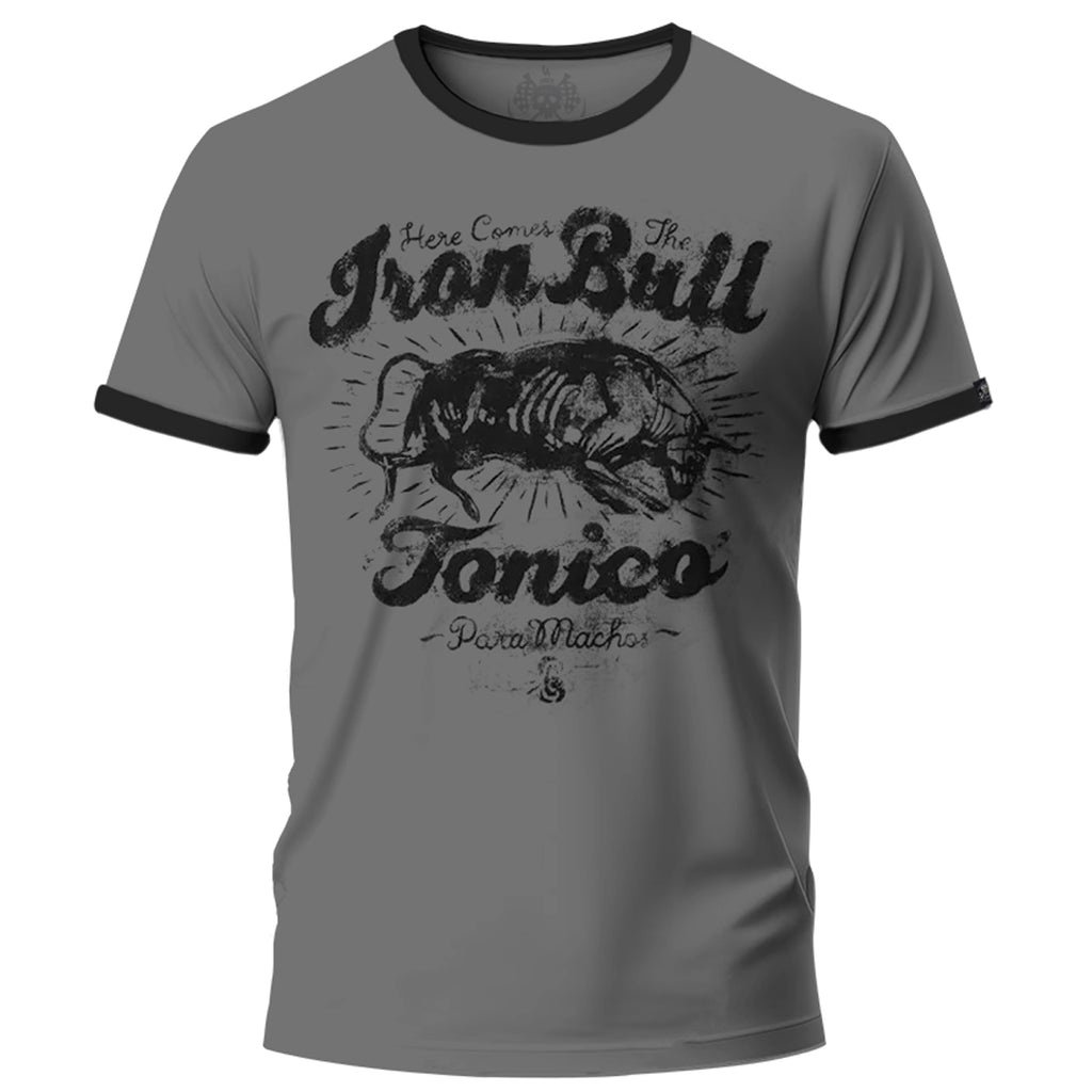 T SHIRT MEN RINGER Ironbull