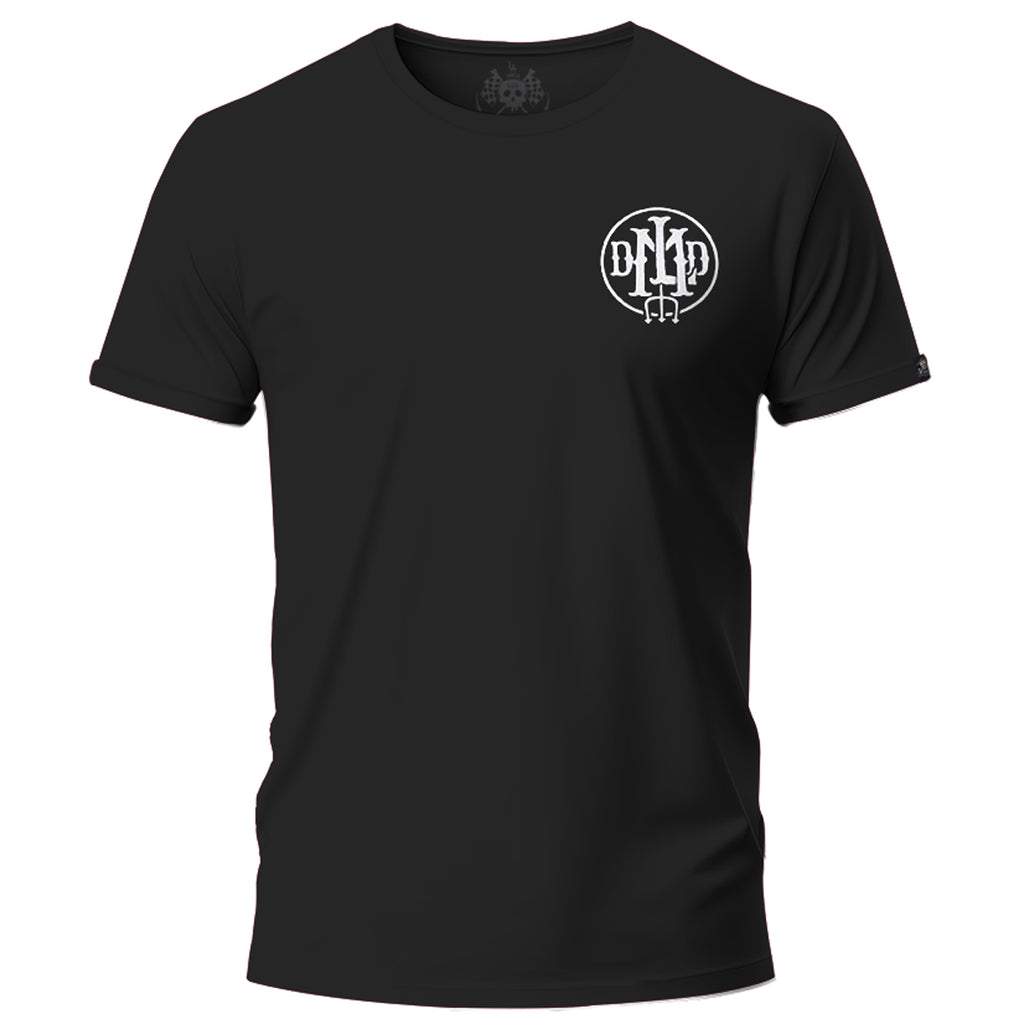 T SHIRT MEN Skull Pinstripes