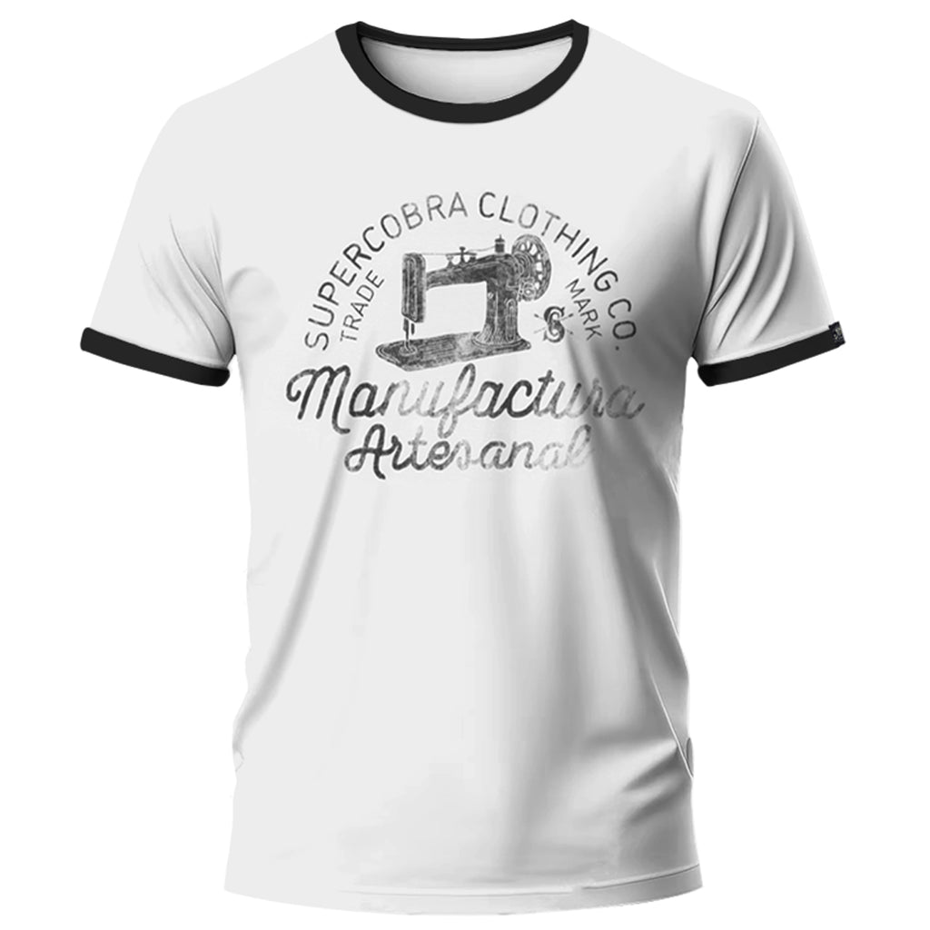 T SHIRT MEN RINGER Manofactura Artesanal