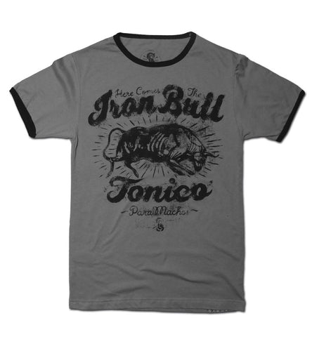 T SHIRT MEN RINGER Ironbull