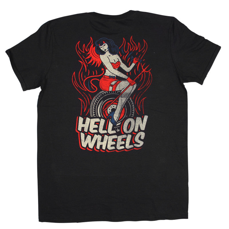 T SHIRT MEN hells on wheels