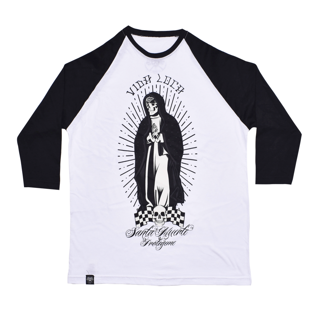 RAGLAN T SHIRT MEN Vida Loca - 3/4 Sleeve